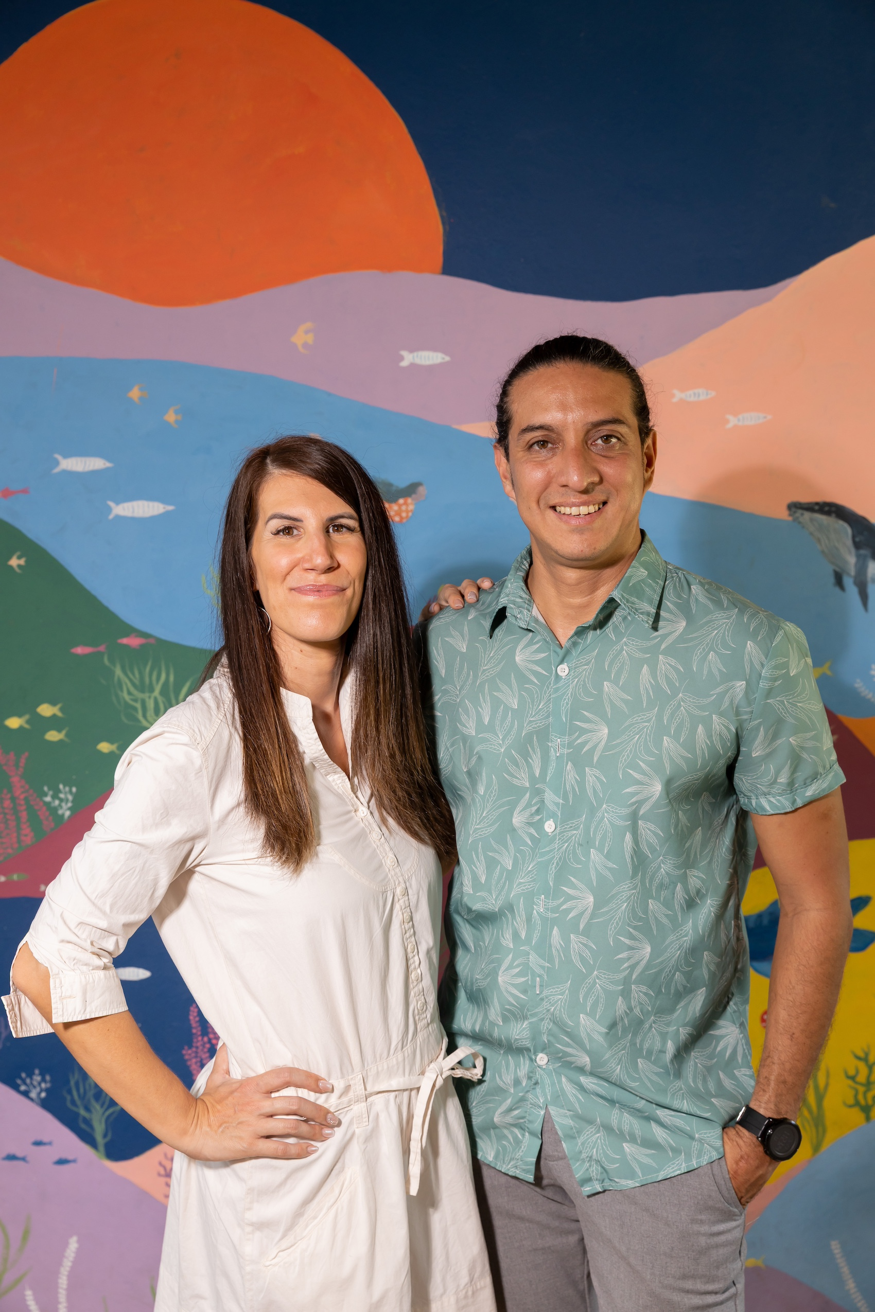 Mag. Isaac Trujillo and Mag. Kathy Reynaud